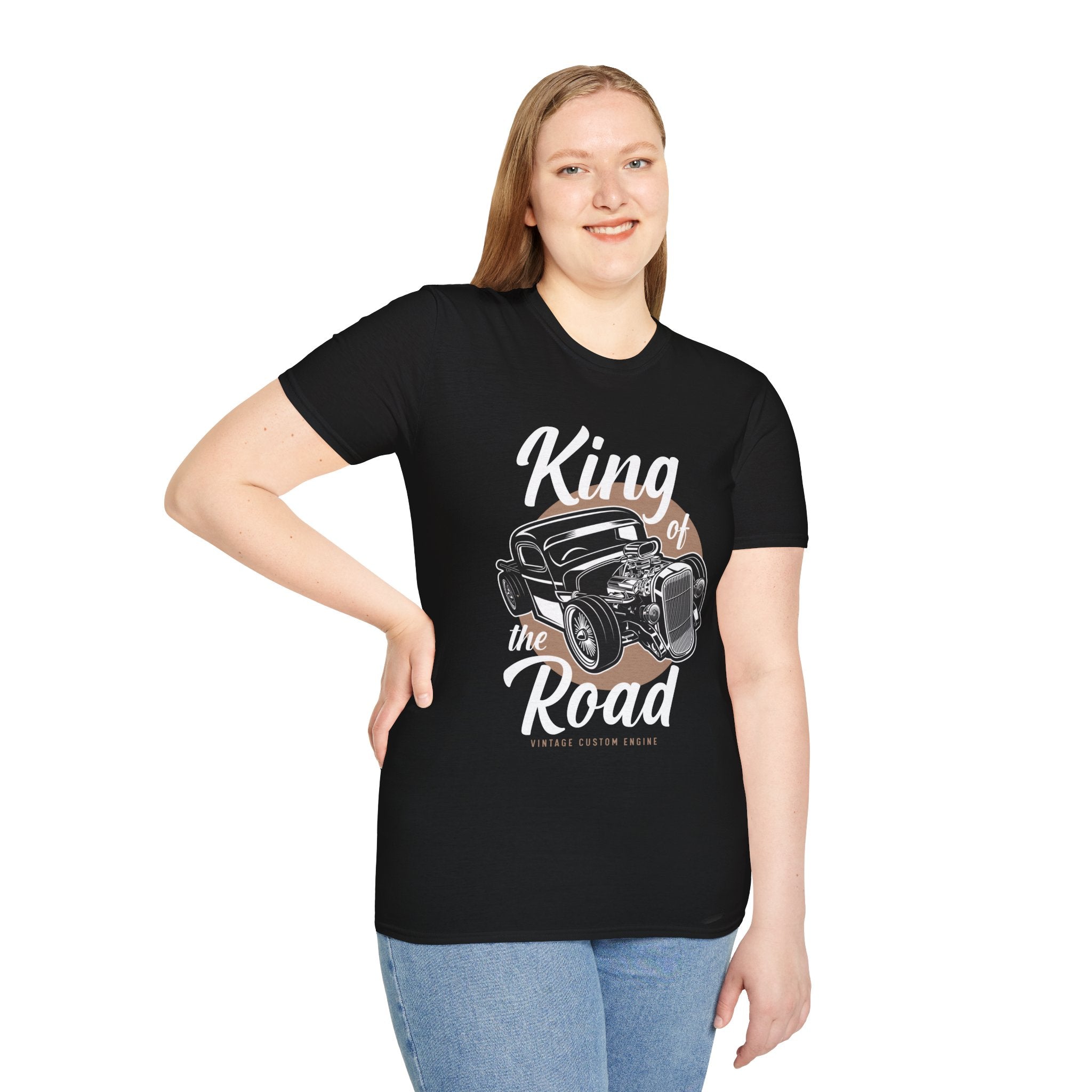 "KING OF THE ROAD" Unisex Soft style T-Shirt