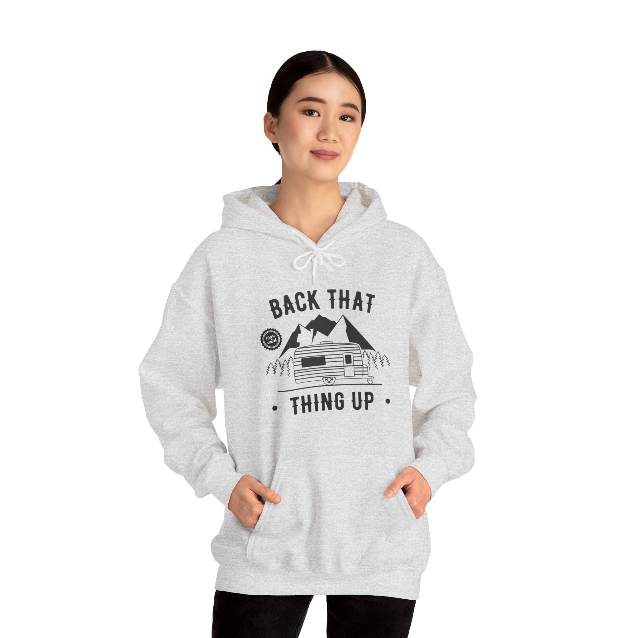 "Back That Thing Up" Unisex Heavy Blend™ Hooded Sweatshirt