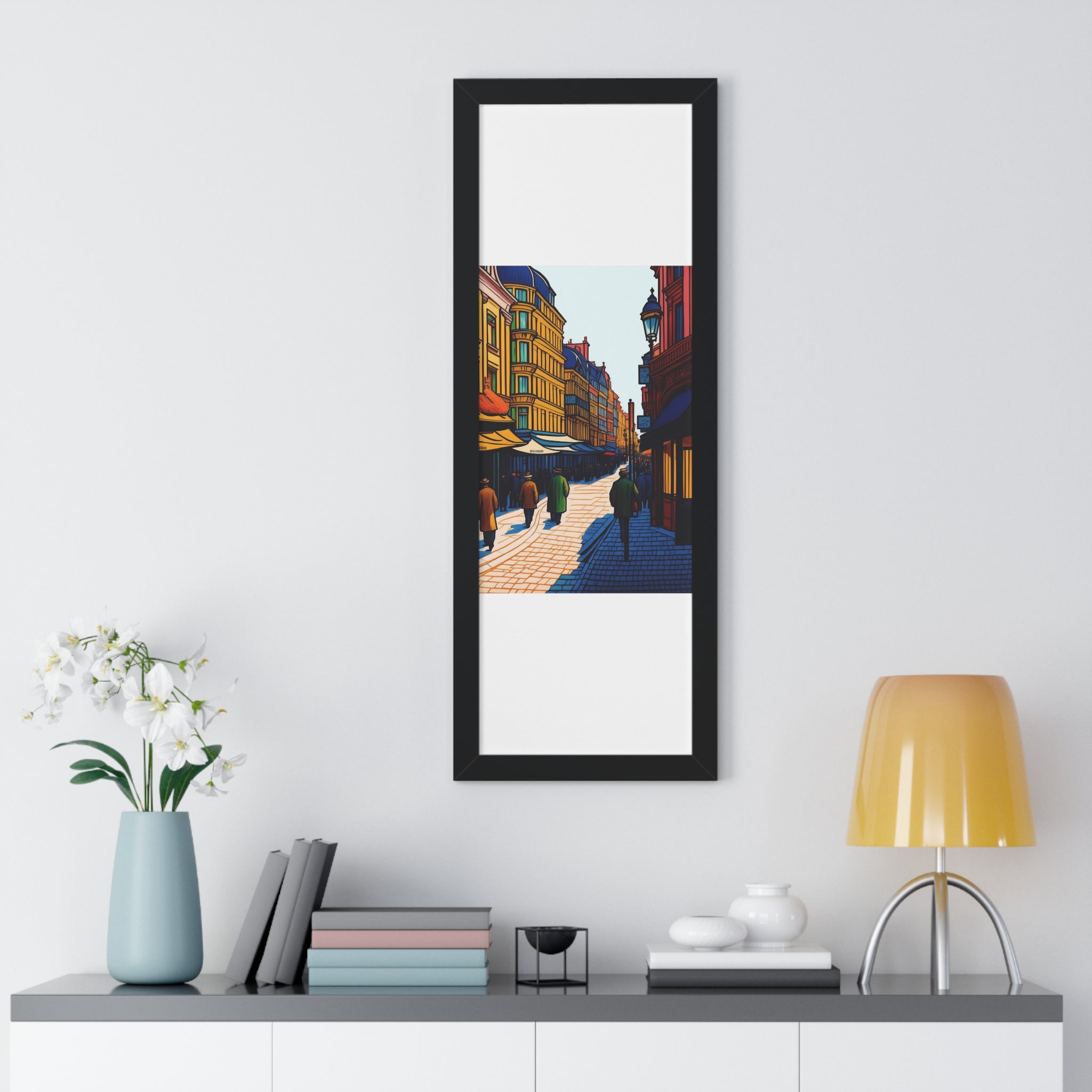 "ARCHITECTURE" Framed Vertical Poster