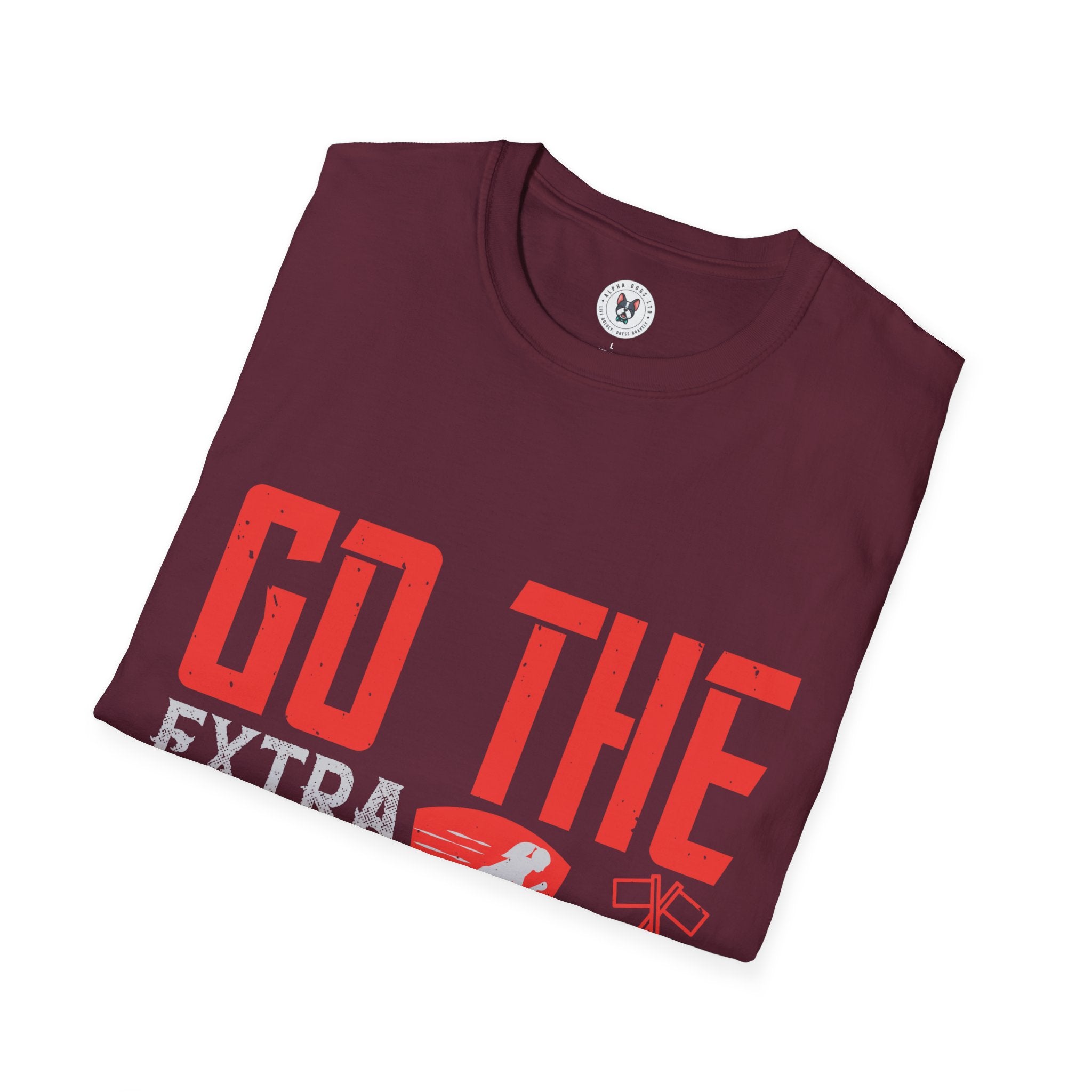 "Go The Extra Mile Its Never Crowded" Unisex Soft style T-Shirt