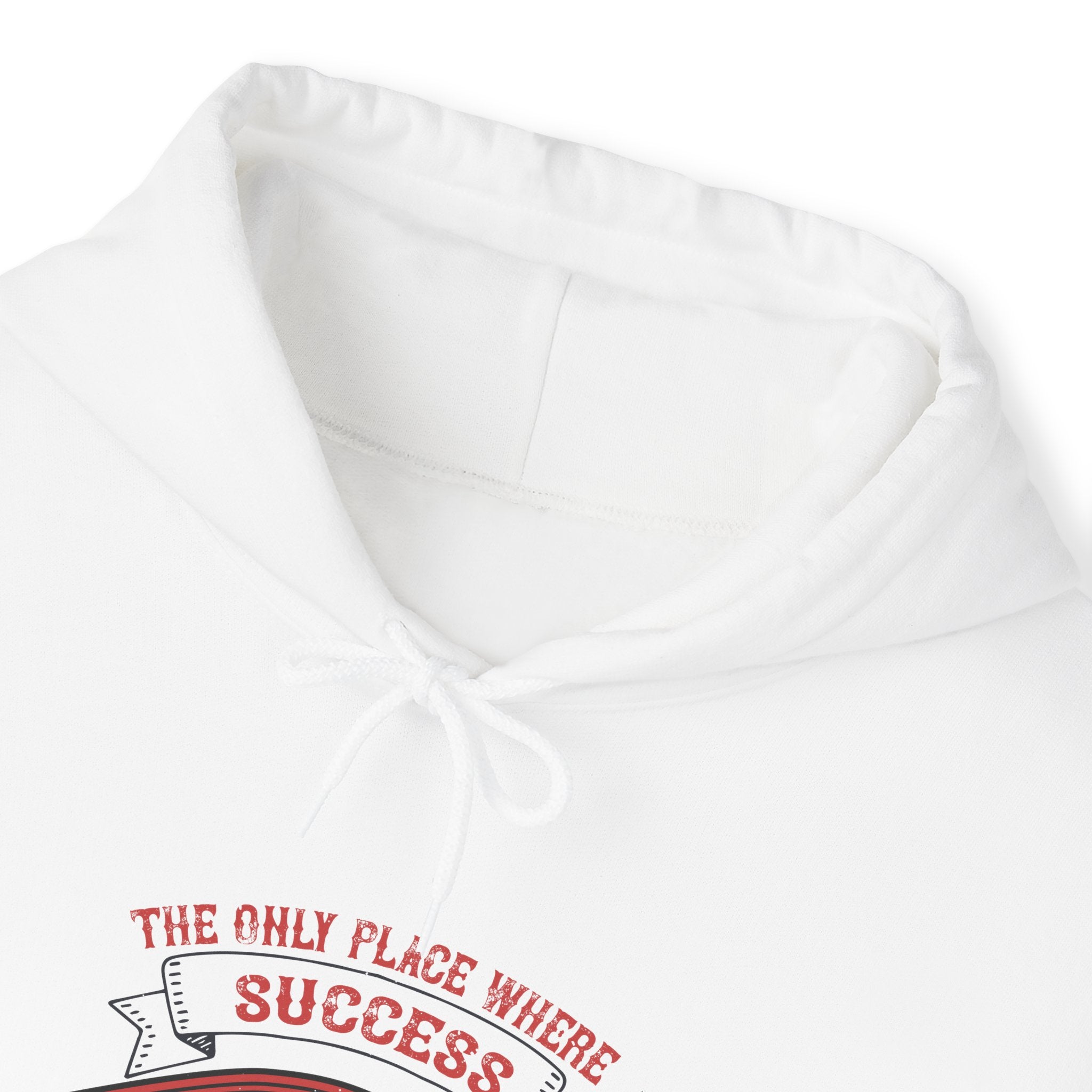 "The only place where success comes before work is in the dictionary" Unisex Heavy Blend™ Hooded Sweatshirt