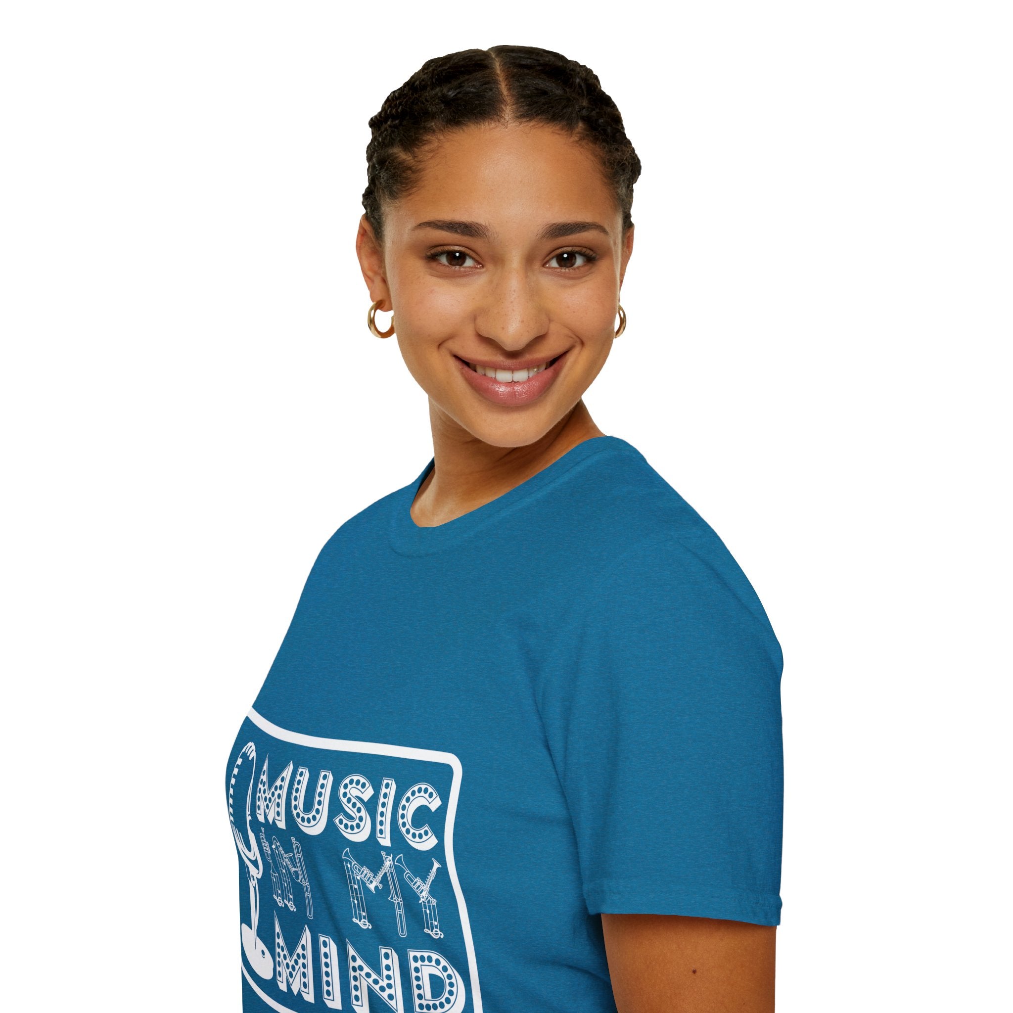 "Music In My Mind" Unisex Soft style T-Shirt