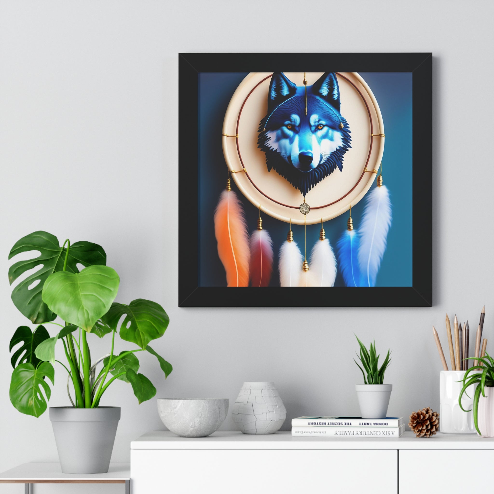 "BOHO" Framed Vertical Poster