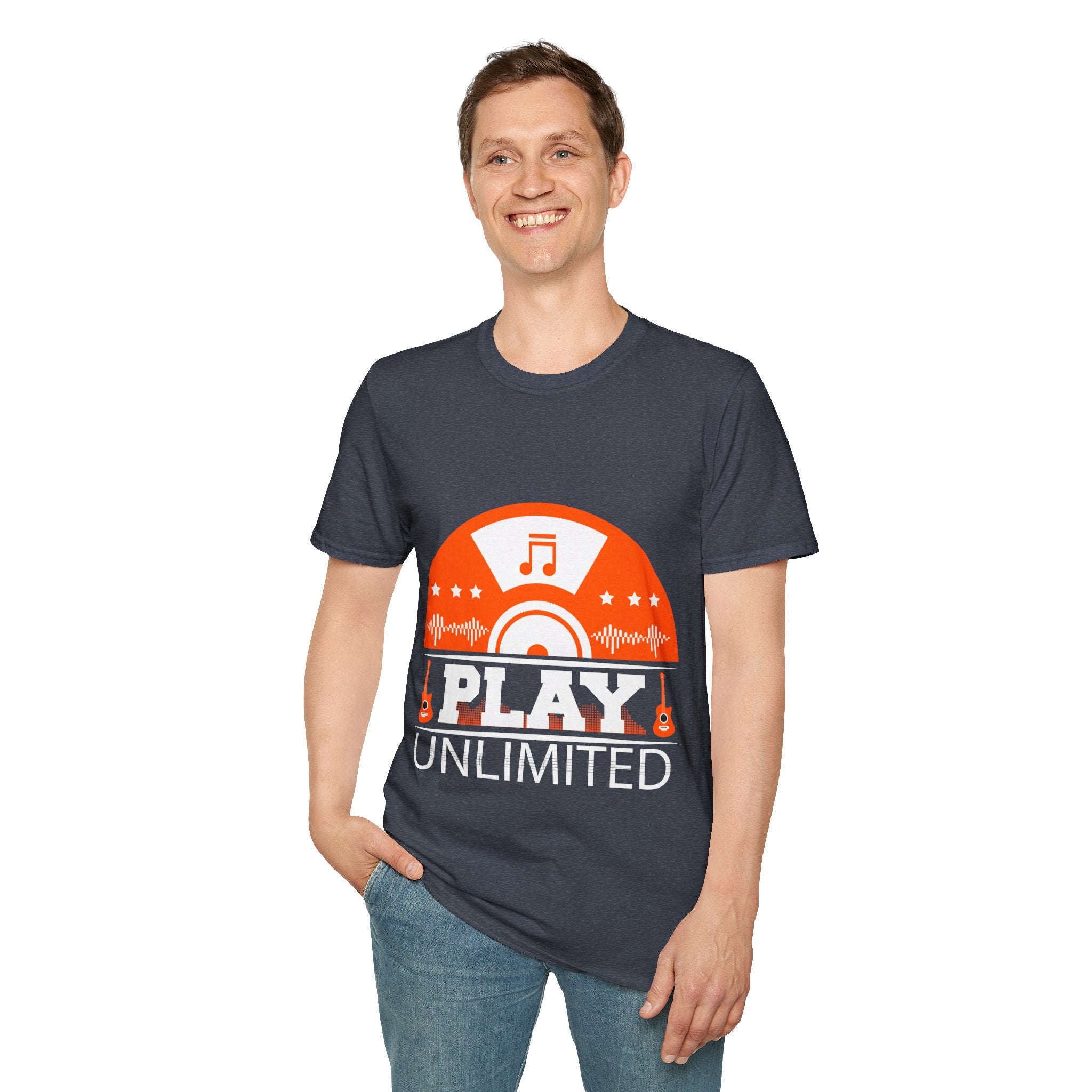 "Play Unlimited" Unisex Soft style T-Shirt