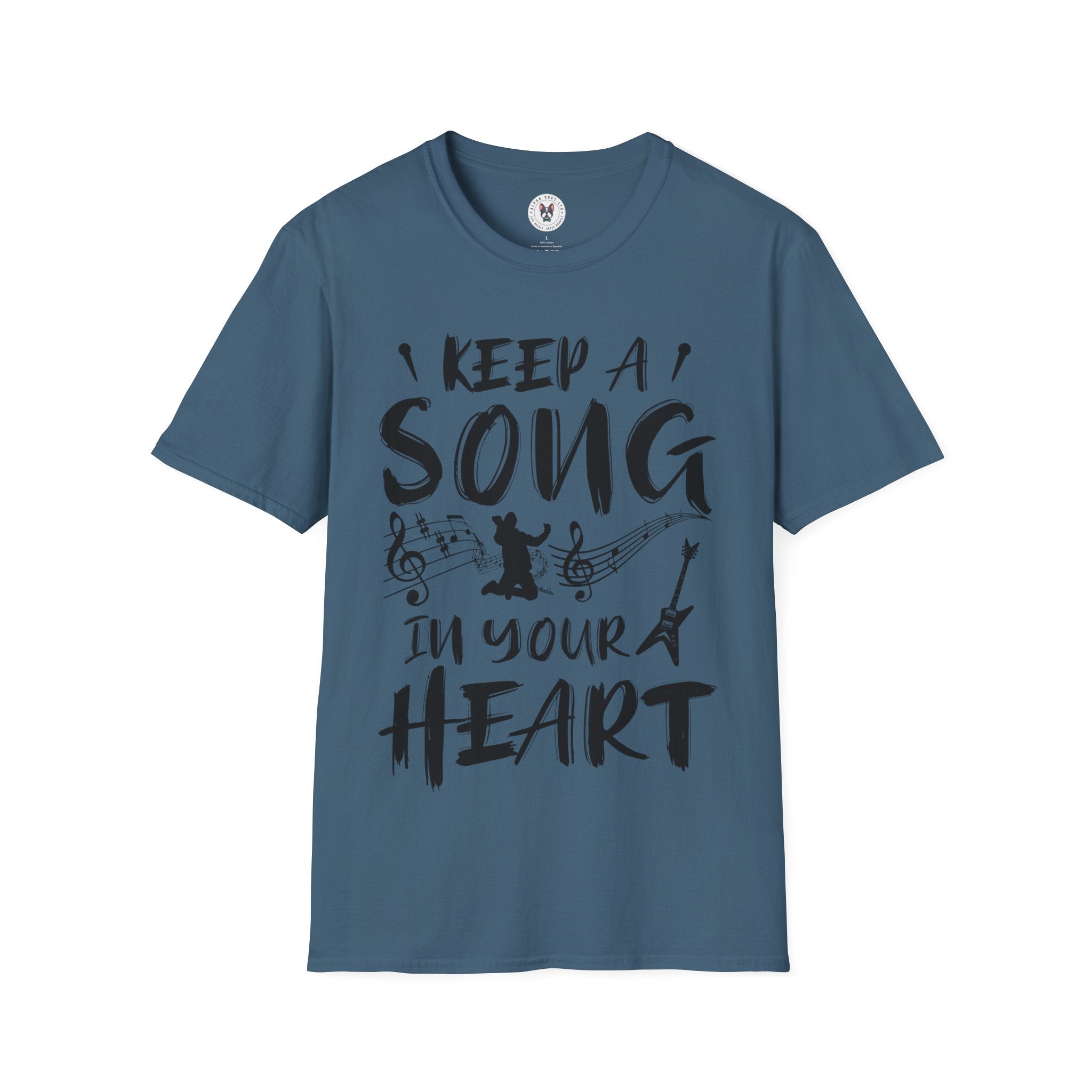 "Keep A Song In Your Heart" Unisex Soft style T-Shirt