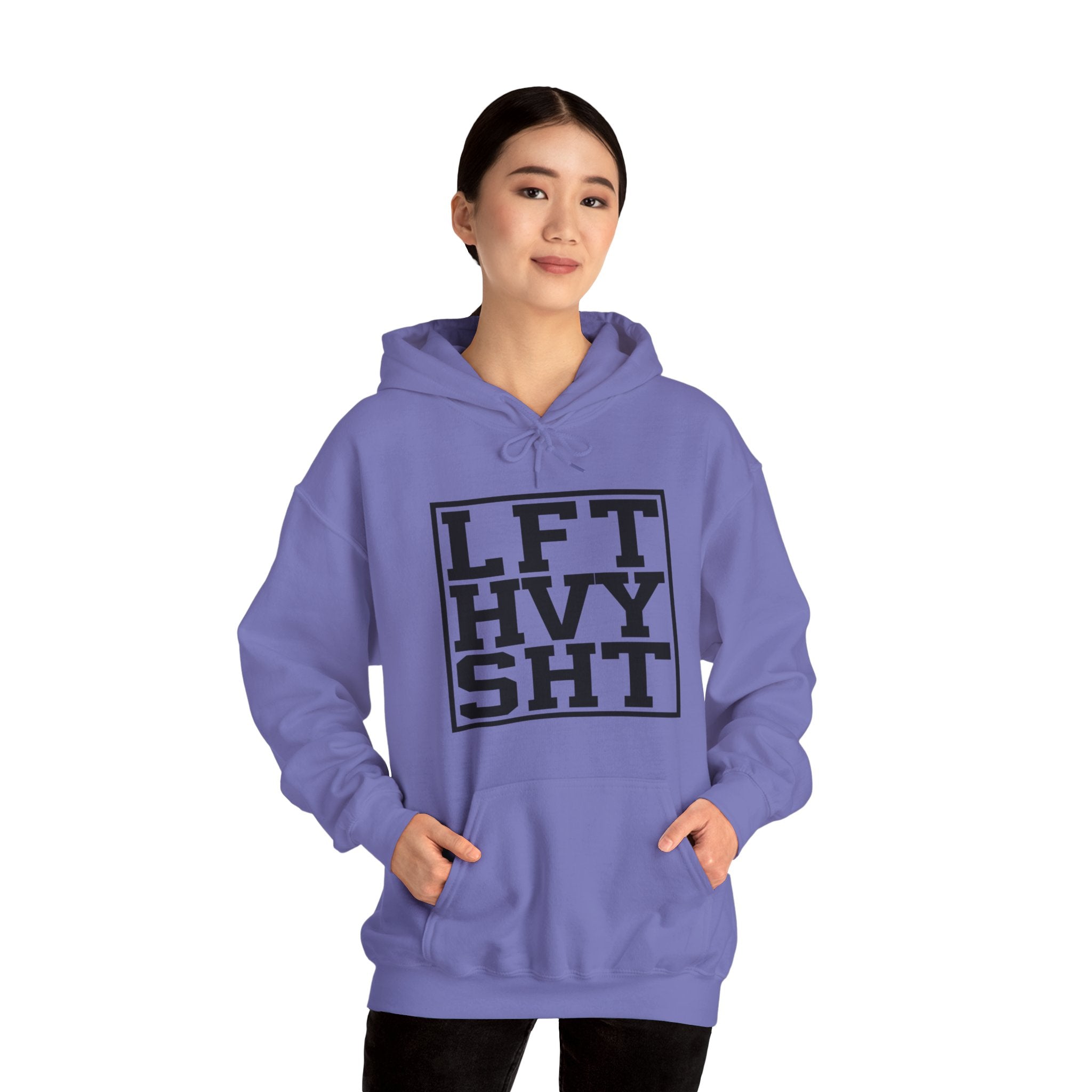 "Lift Heavy Shit" Unisex Heavy Blend™ Hooded Sweatshirt