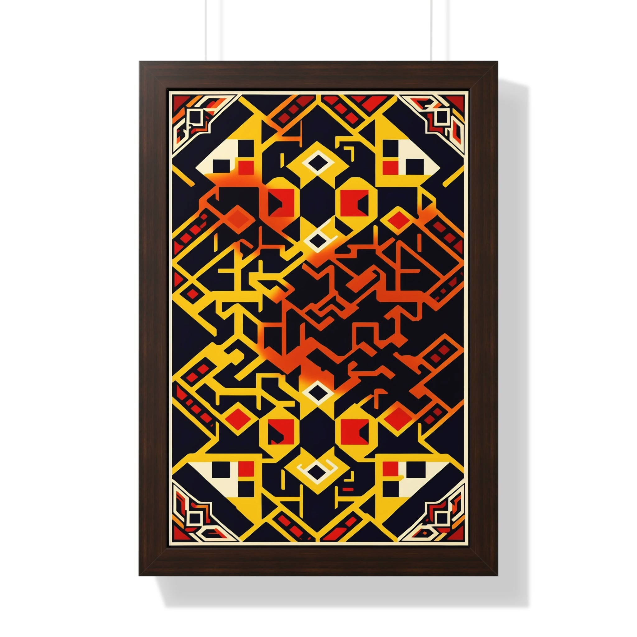 "BOHO" Framed Vertical Poster