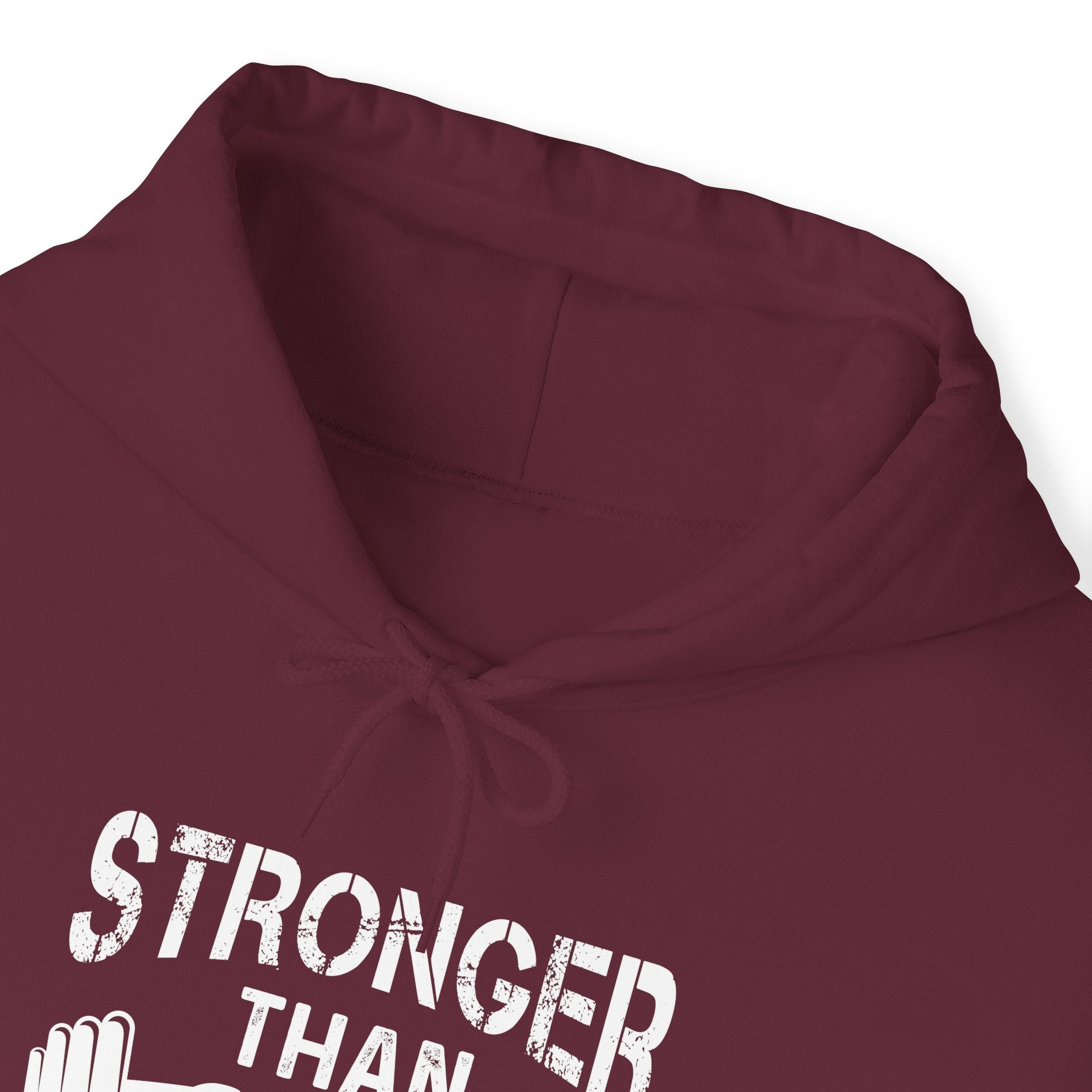 "Stronger Than Your Excuses" Unisex Heavy Blend™ Hooded Sweatshirt