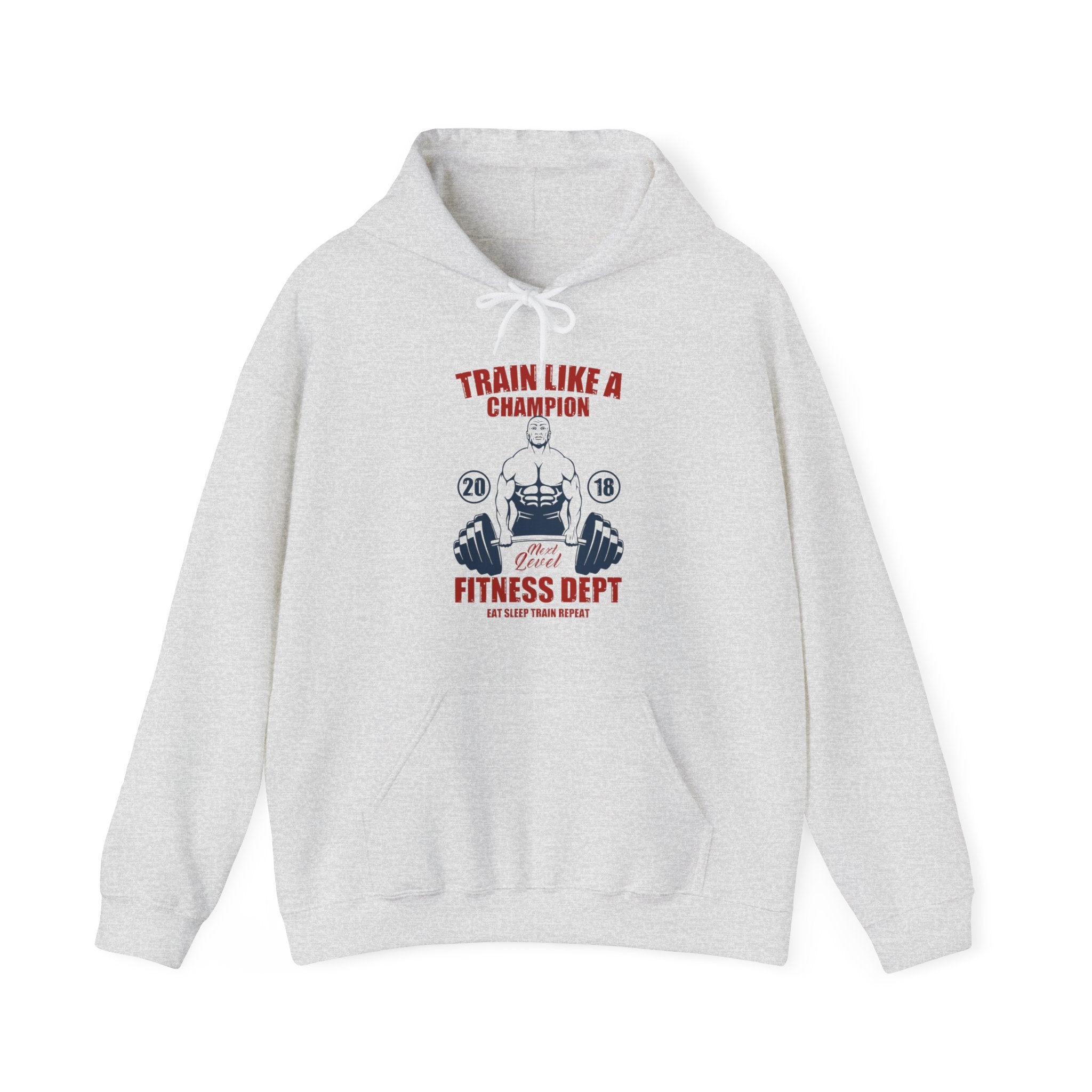 "Train Like A Champion"  Unisex Heavy Blend™ Hooded Sweatshirt