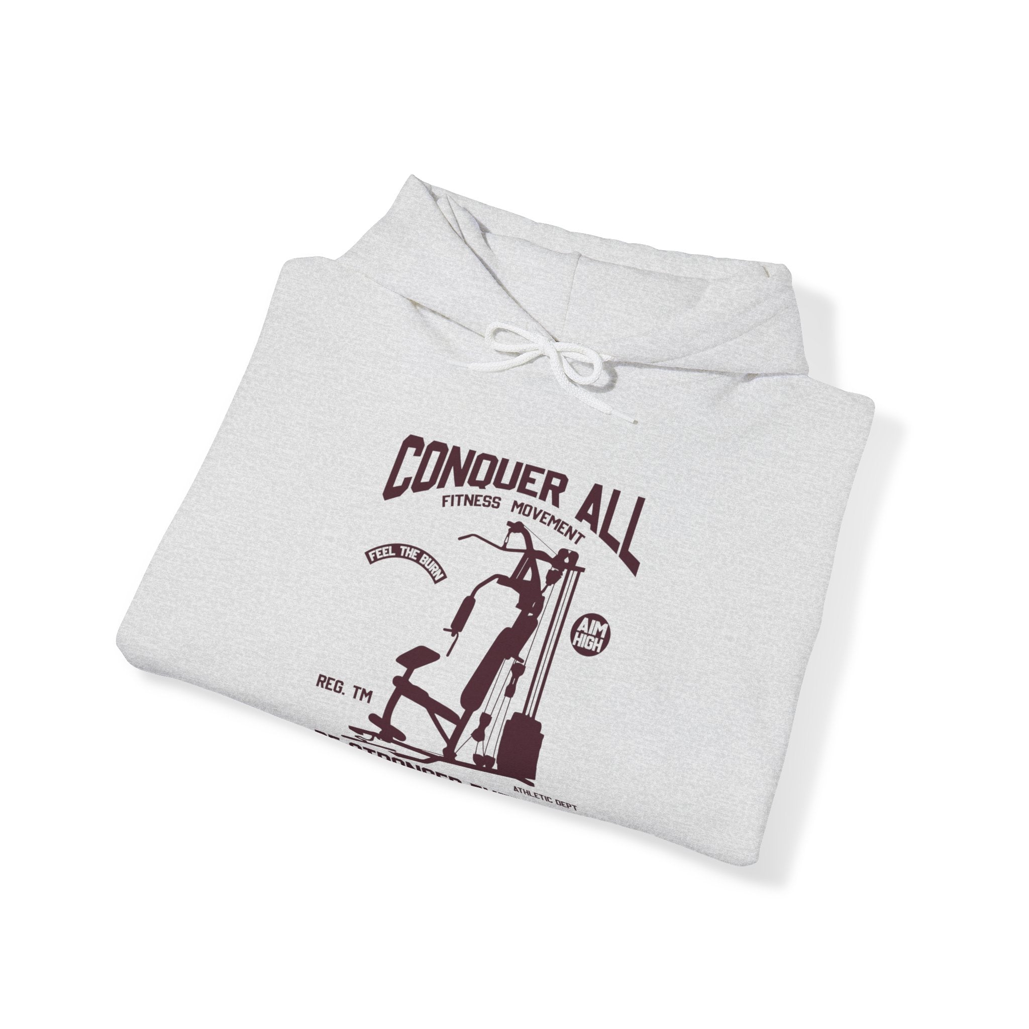 "Conquer All Be Stronger Everyday" Unisex Heavy Blend™ Hooded Sweatshirt