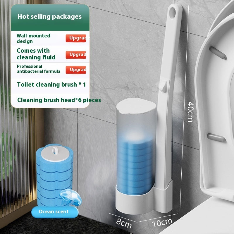 Bathroom Wall-mounted Long Handle Household Cleaning Sets