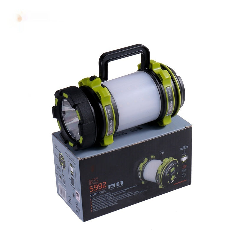 Portable LED Searchlight Outdoor Strong Light Charging Power Torch