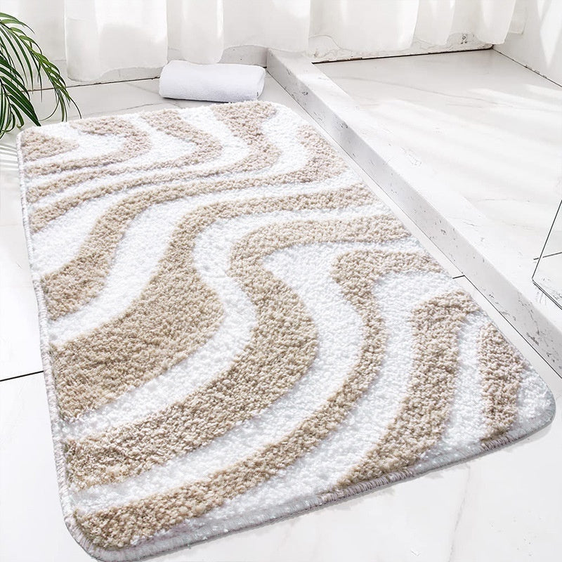 Tufted Carpet Home Bathroom Absorbent Non-slip Foot Mat