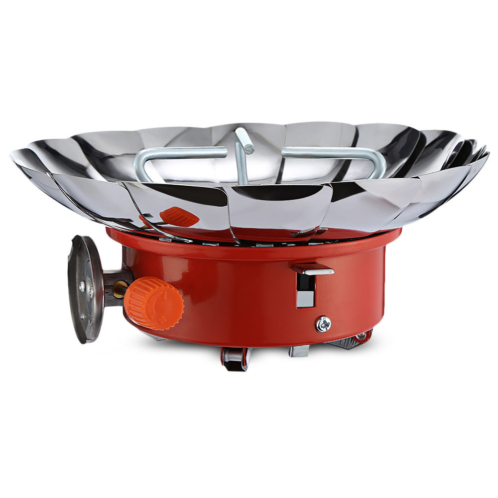 Outdoor Camping Windproof Lotus Burner