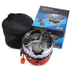 Outdoor Camping Windproof Lotus Burner