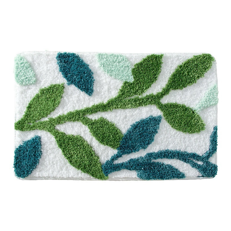 Tufted Carpet Home Bathroom Absorbent Non-slip Foot Mat